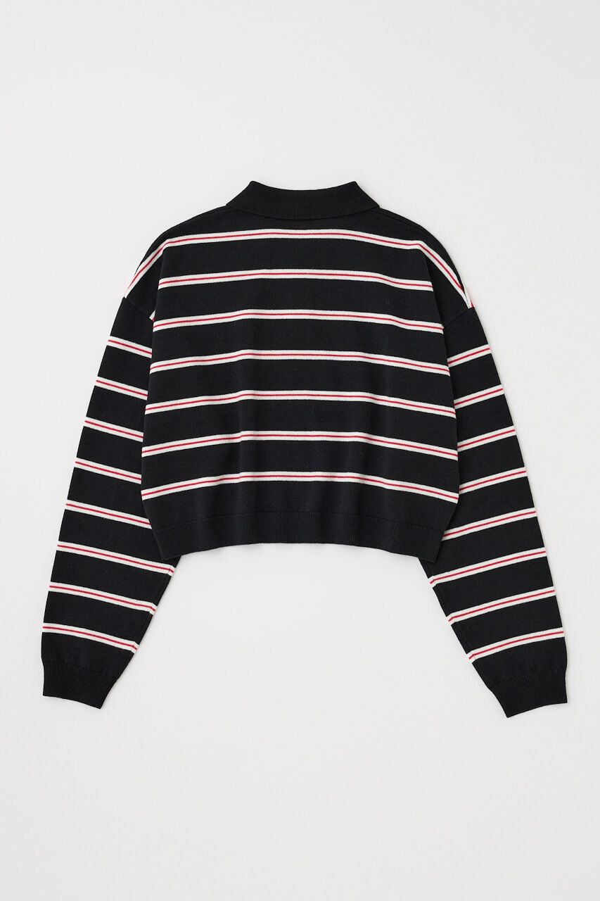 MOUSSY「BOXY KNIT ポロ」|ニット・セーター|