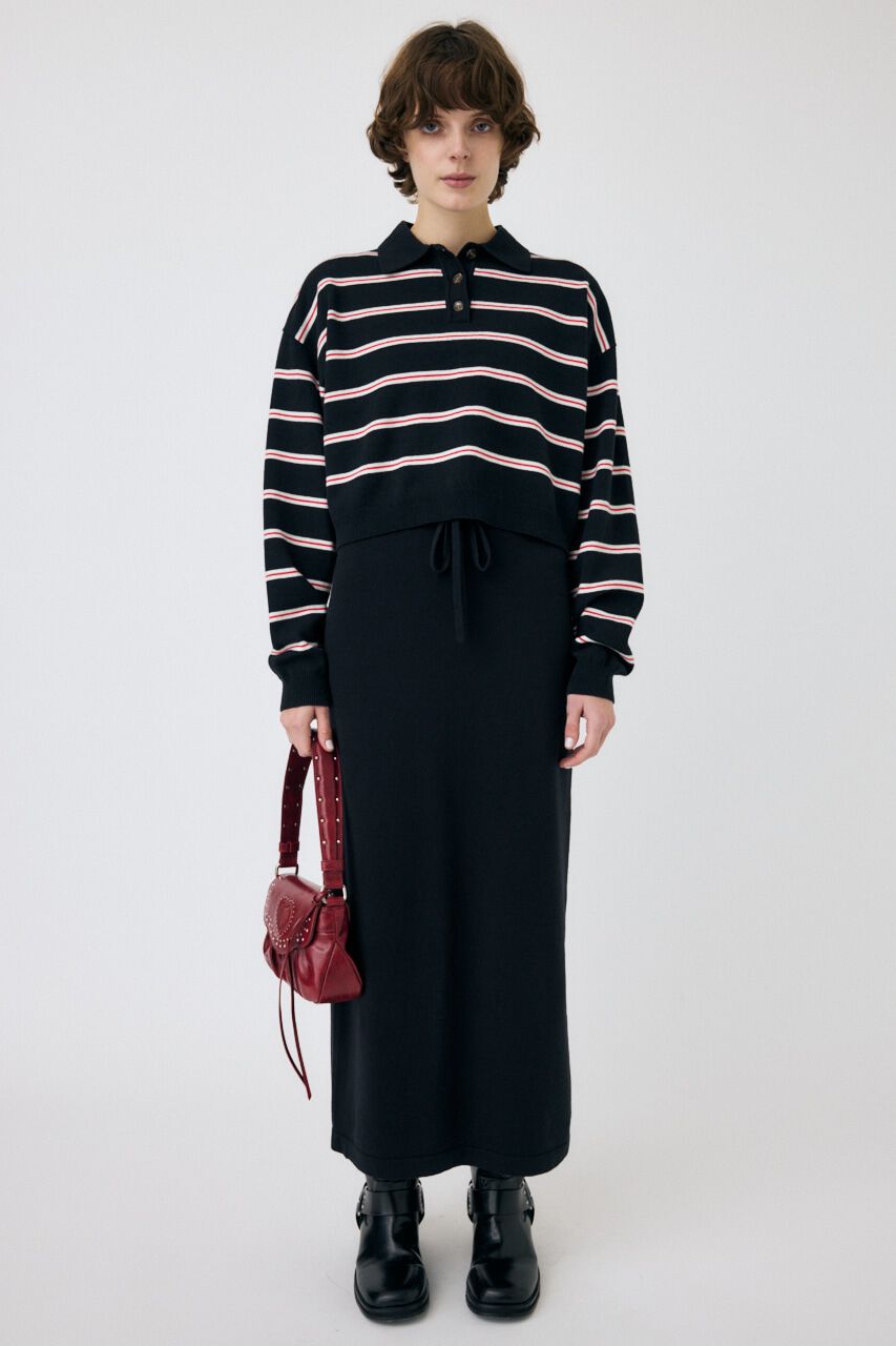 MOUSSY「PENCIL ニットスカート」|スカート|