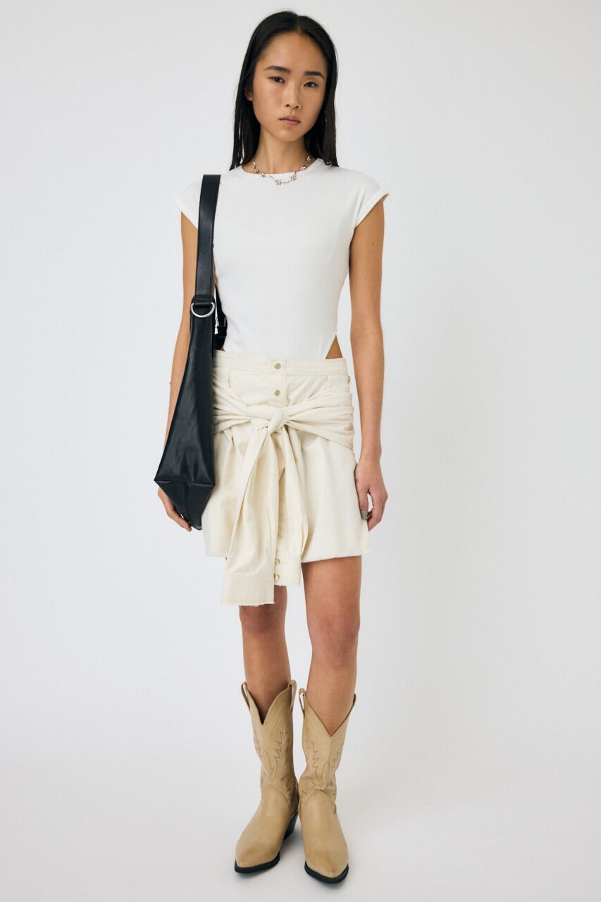 MOUSSY「BLEACH CHECK スカート」|スカート|