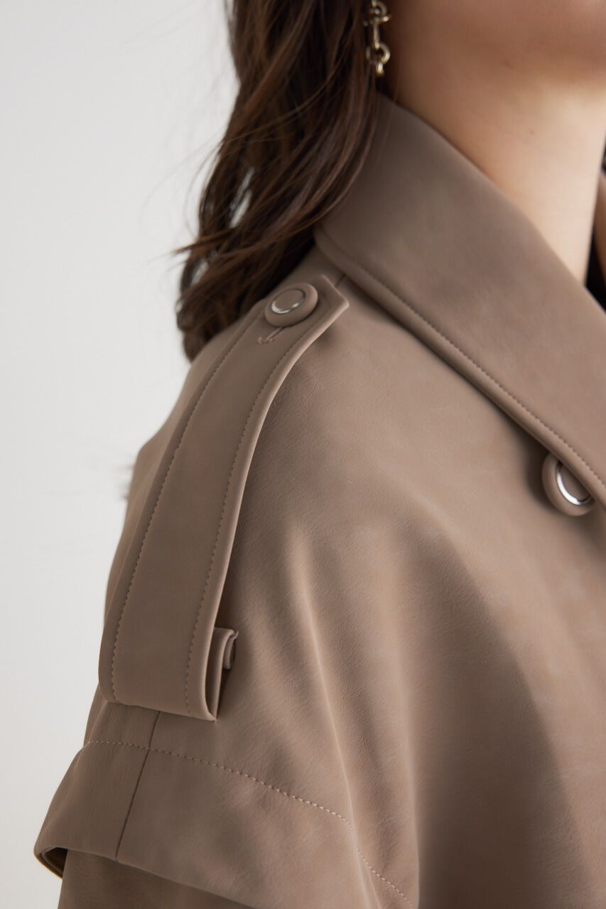 rienda「フェイクレザーオーバー JK」|その他|