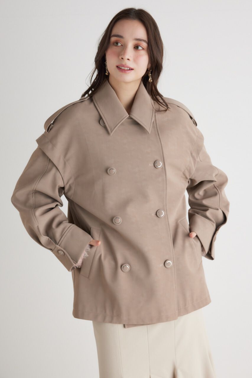 rienda「フェイクレザーオーバー JK」|その他|