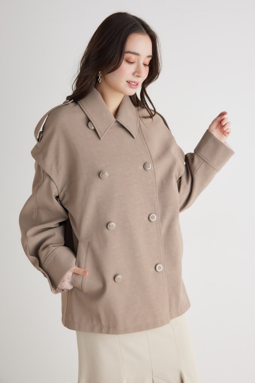 rienda「フェイクレザーオーバー JK」|その他|