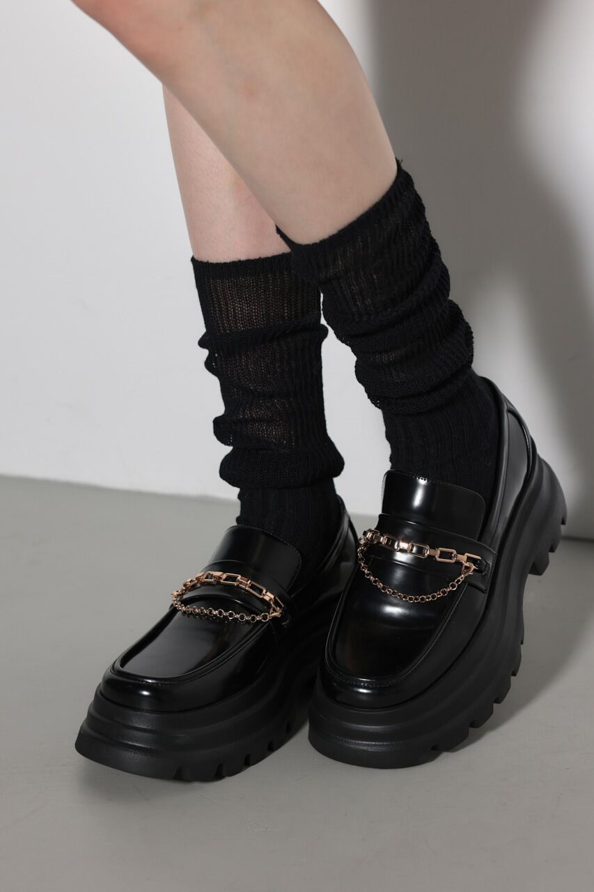 rienda「2WAYビッグソールローファー」|ローファー|