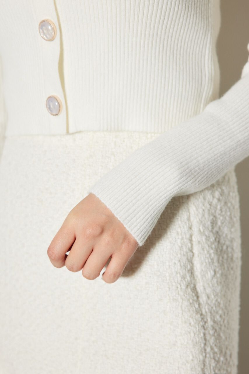 rienda「2WAYフェイクファーニット トップス」|ニット・セーター|