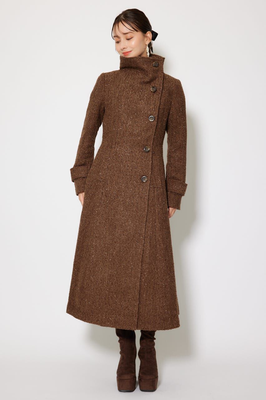 25オーバーネックシンデレララインコート（rienda）｜ルミネの