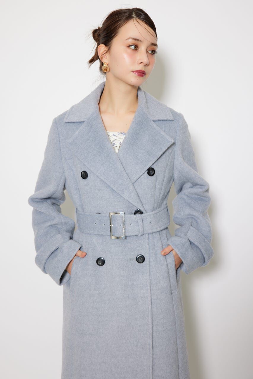 rienda「ダブルカラーシェイプドチェスターコート」|その他|