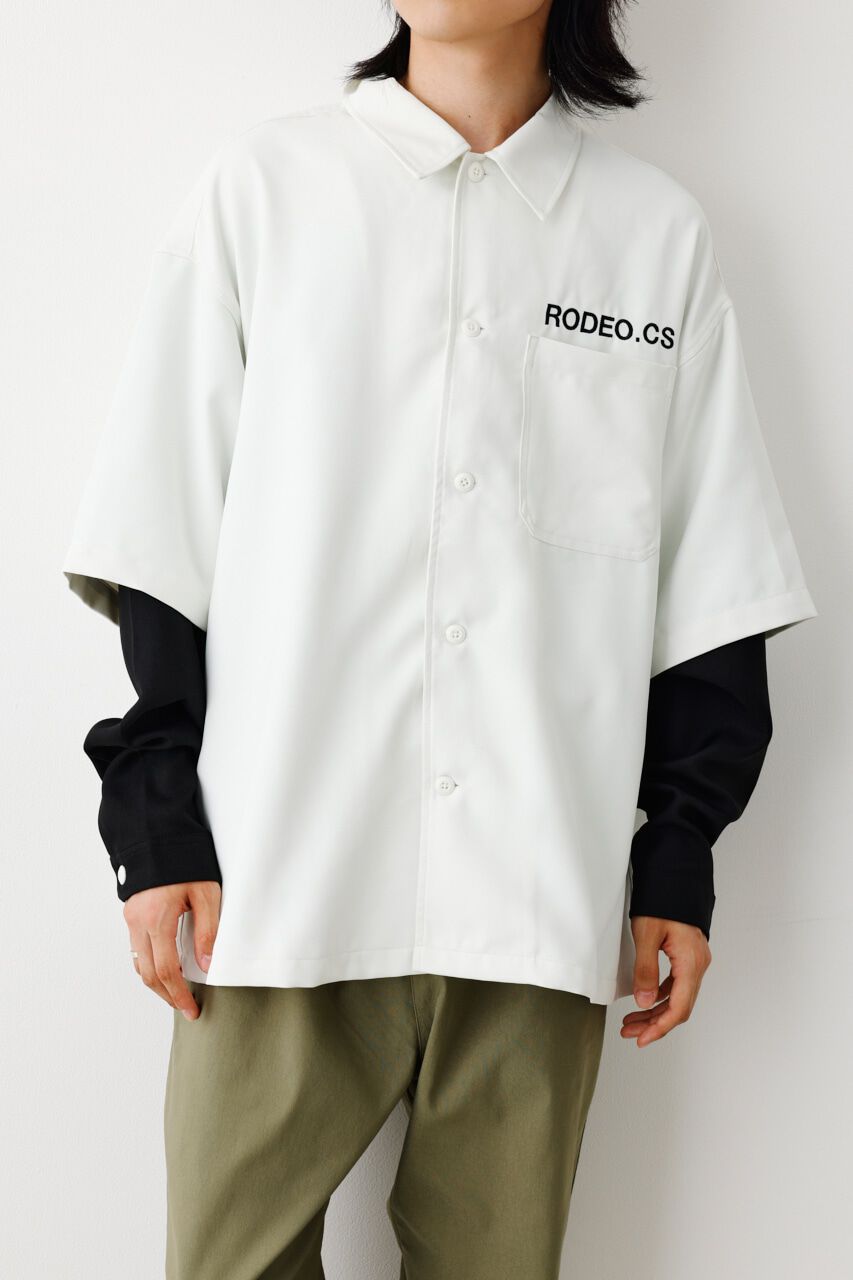 RODEO CROWNS「レイヤードオーバーシャツ」|シャツ・ブラウス|