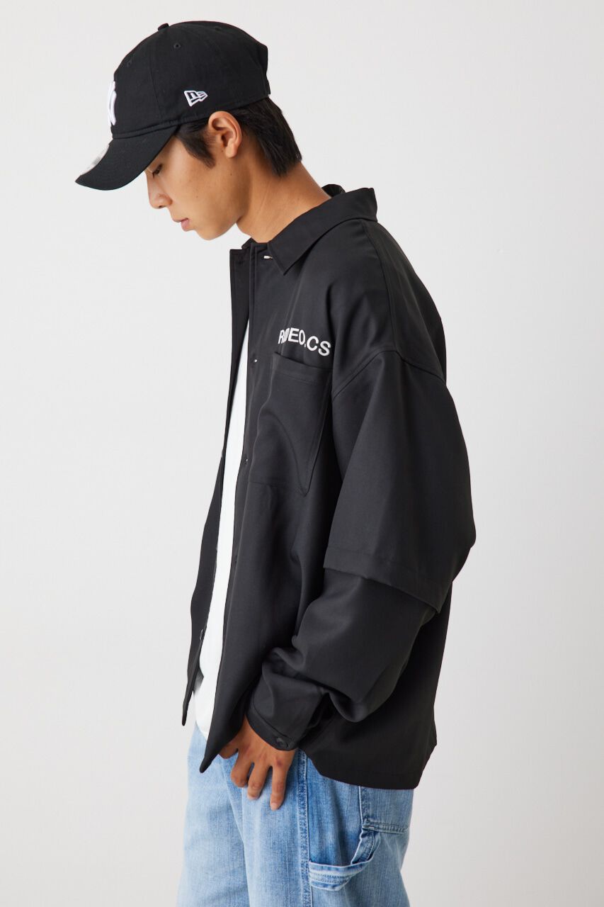 RODEO CROWNS「レイヤードオーバーシャツ」|シャツ・ブラウス|