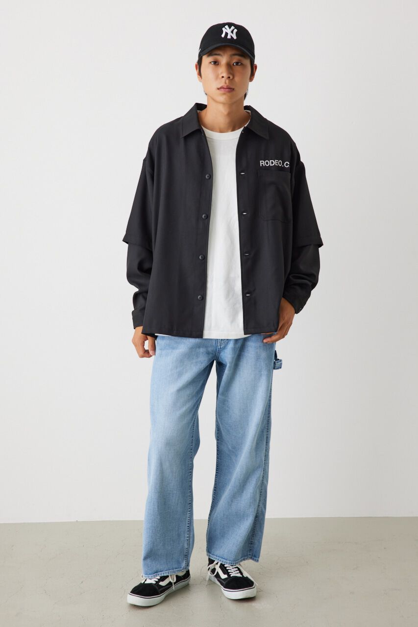 RODEO CROWNS「レイヤードオーバーシャツ」|シャツ・ブラウス|