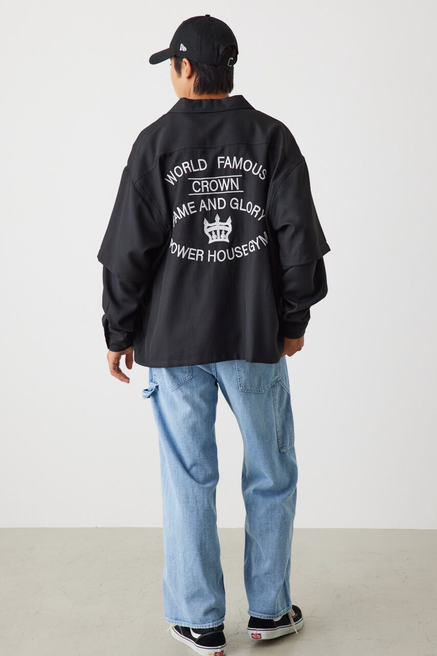 RODEO CROWNS「レイヤードオーバーシャツ」|シャツ・ブラウス|