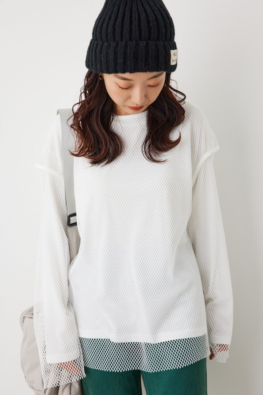 RODEO CROWNS「L/S メッシュトップスセット」|Tシャツ・カットソー|