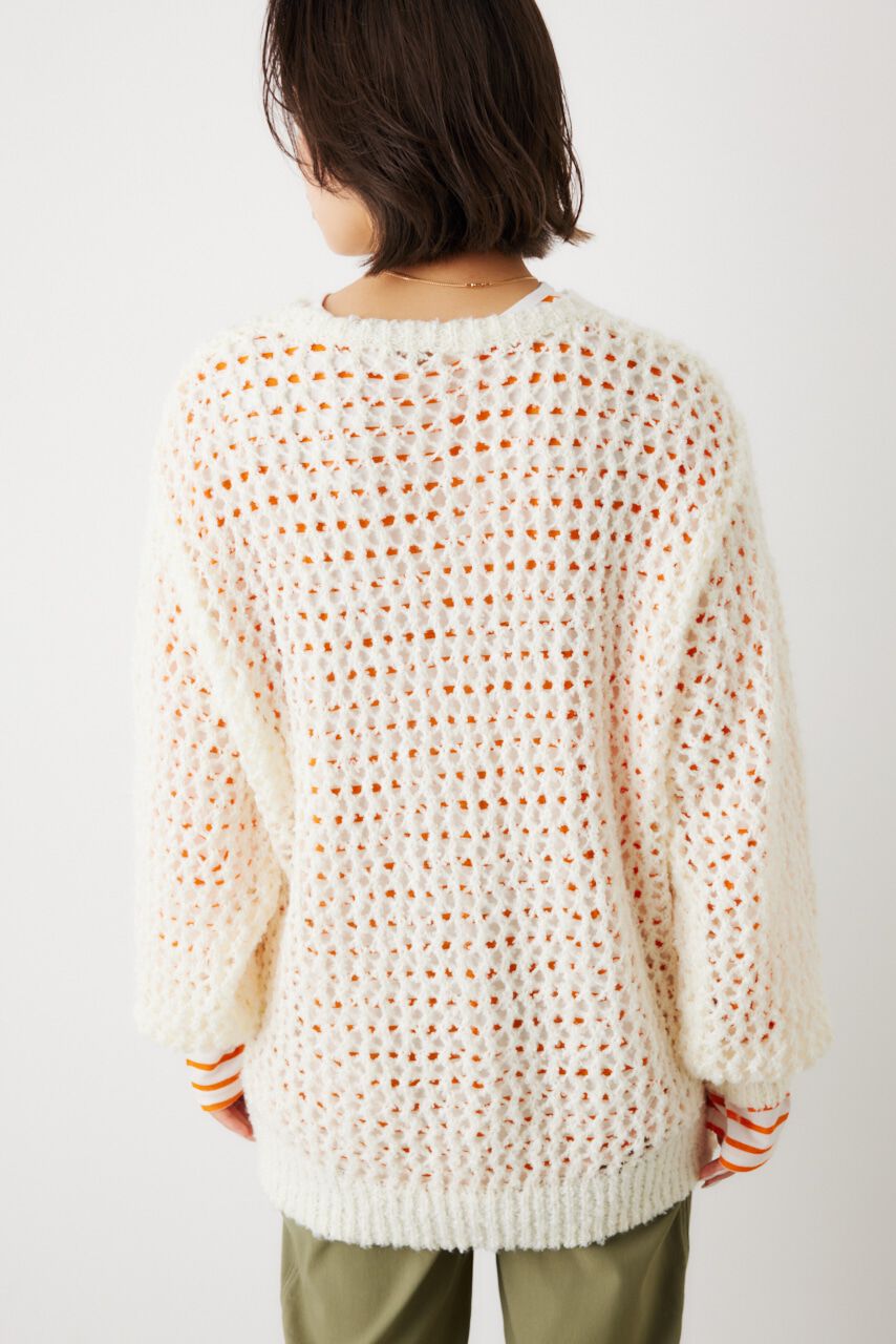 RODEO CROWNS「メッシュニットトップス」|ニット・セーター|