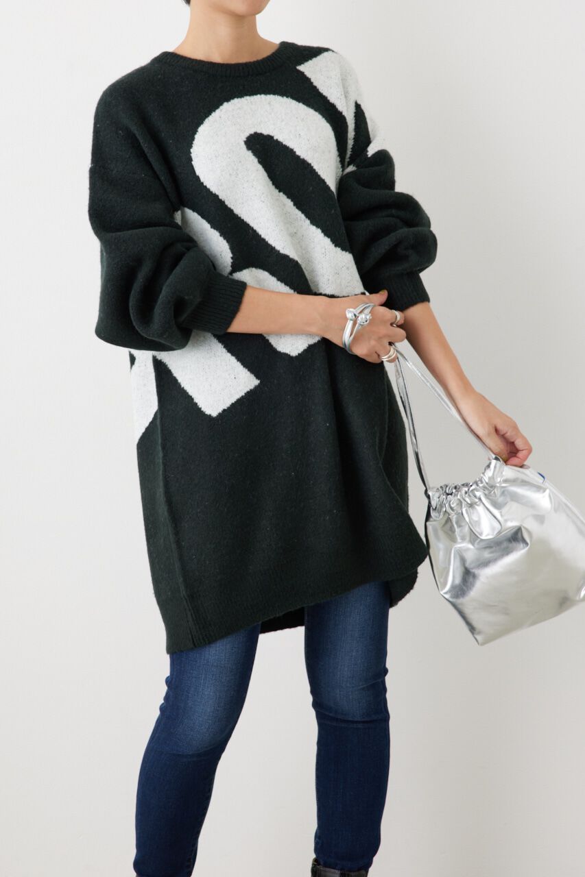 RODEO CROWNS「ブークレビッグロゴニットワンピース」|ワンピース|