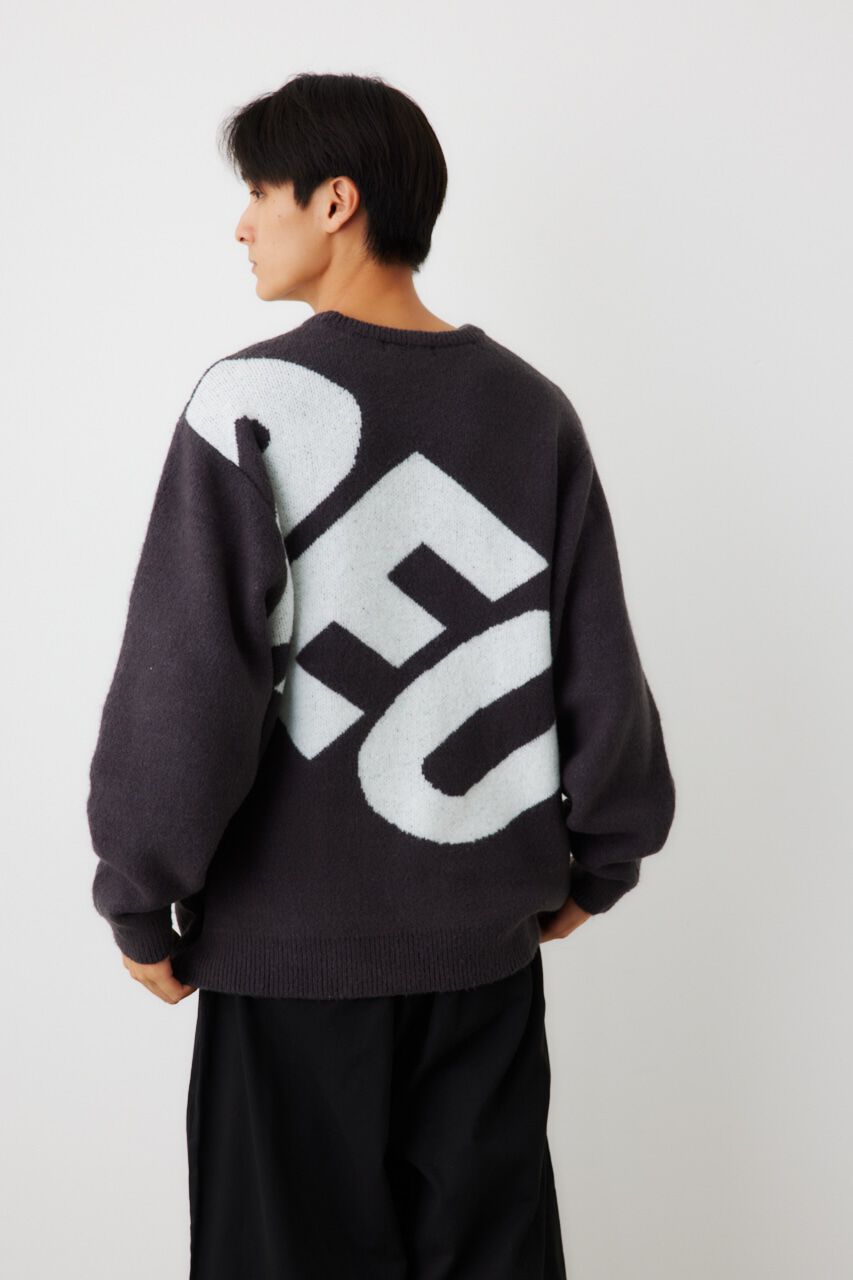 RODEO CROWNS「メンズブークレビッグロゴニットトップス」|ニット・セーター|