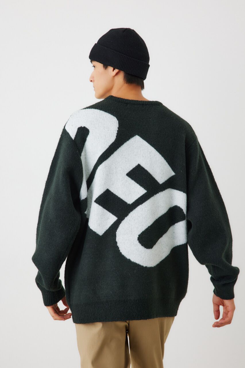 RODEO CROWNS「メンズブークレビッグロゴニットトップス」|ニット・セーター|