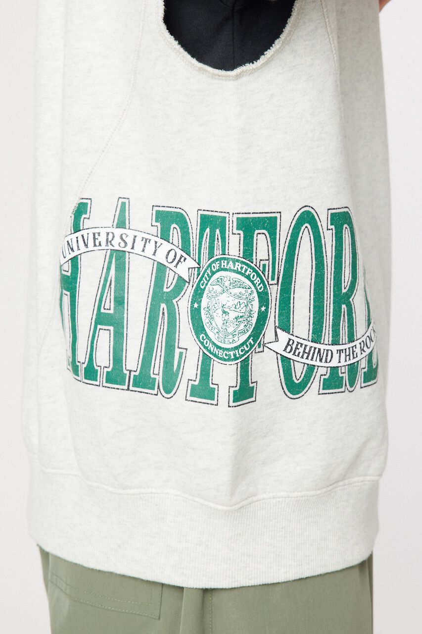 RODEO CROWNS「リメイクハーフジップベスト」|Tシャツ・カットソー|