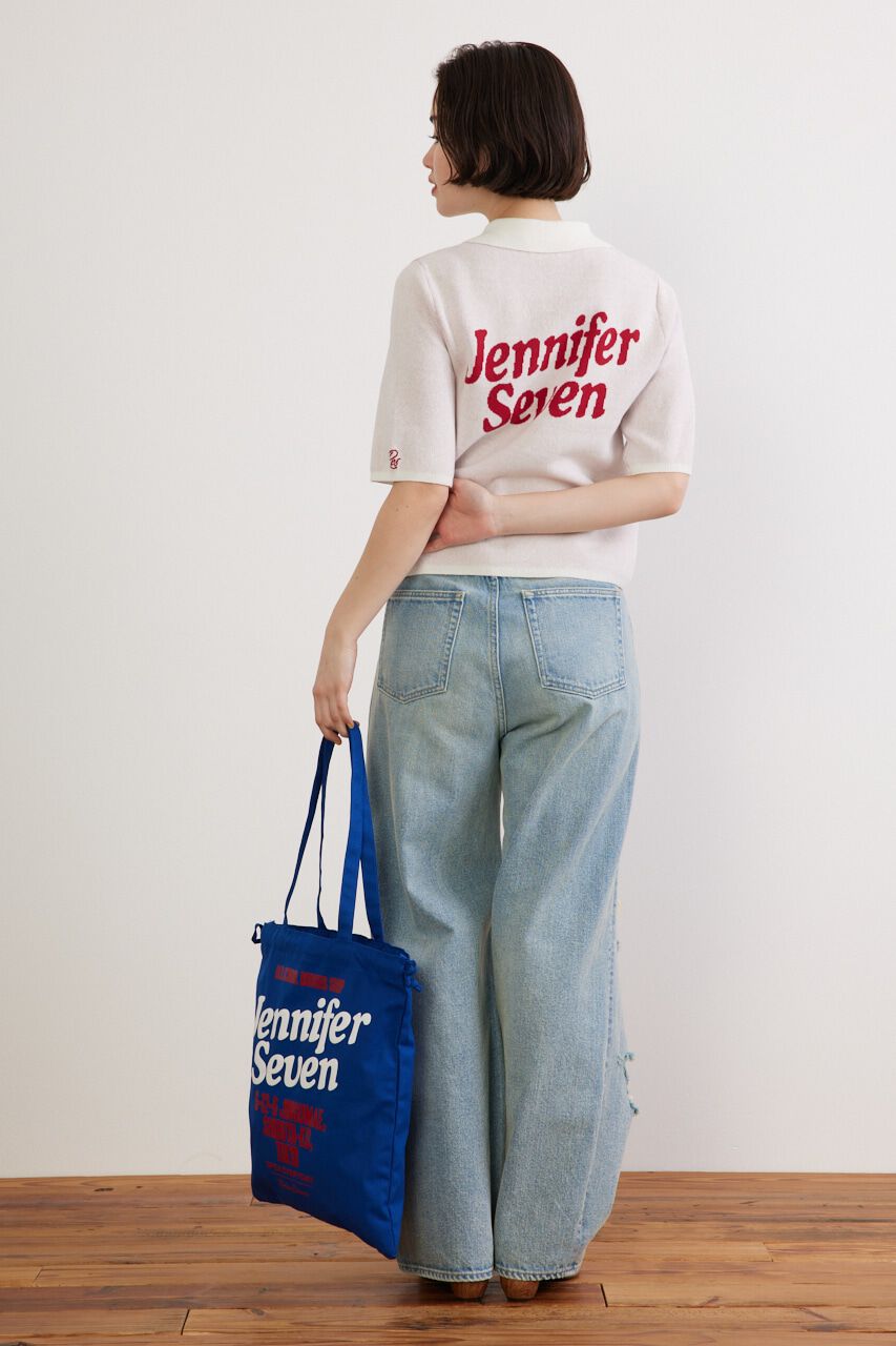 RODEO CROWNS「(JS)襟付きZIP KNITトップス」|ニット・セーター|