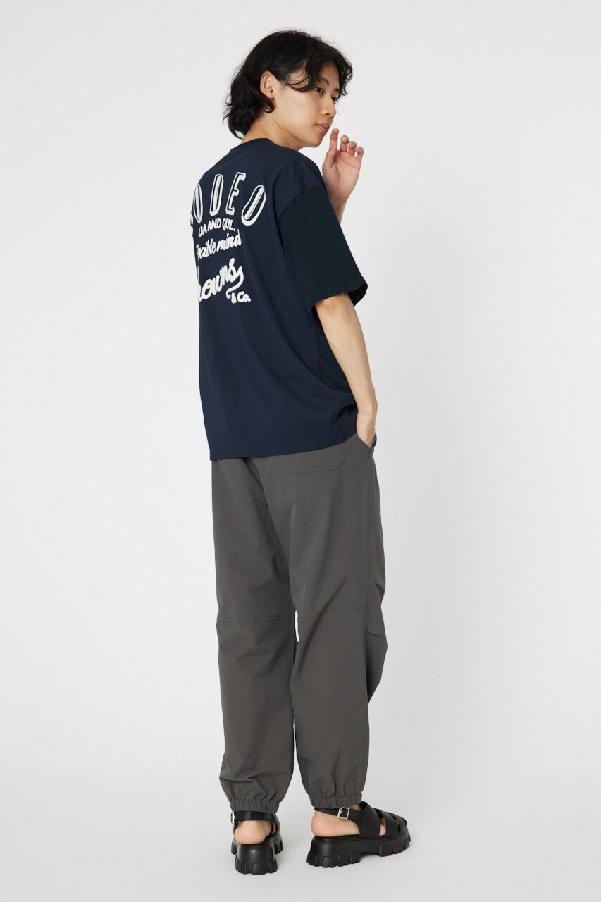 RODEO CROWNS「メンズドッキングロゴニットTシャツ」|ニット・セーター|