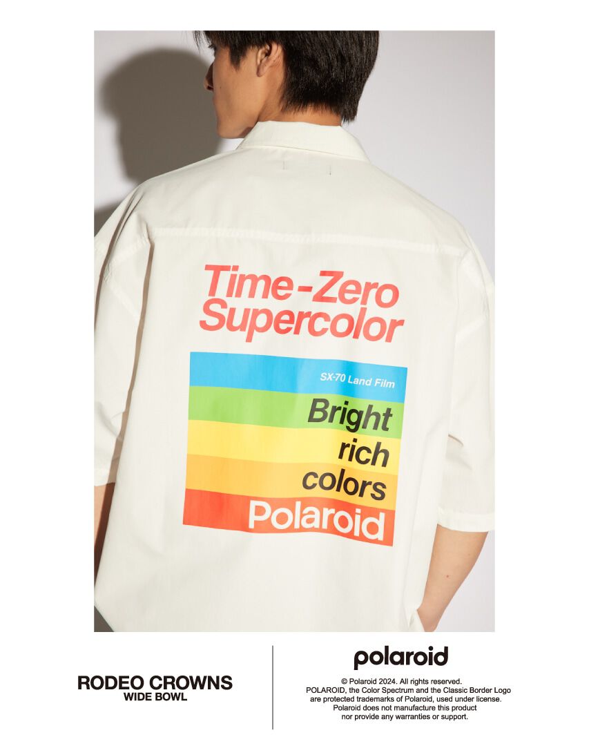 RODEO CROWNS「Polaroid バックプリントシャツ」|シャツ・ブラウス|
