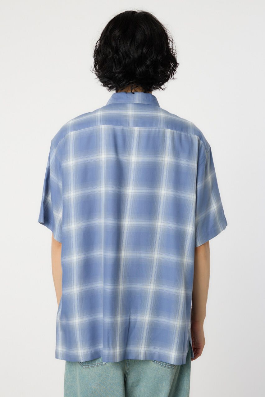 RODEO CROWNS「オンブレーチェックワークシャツ」|シャツ・ブラウス|