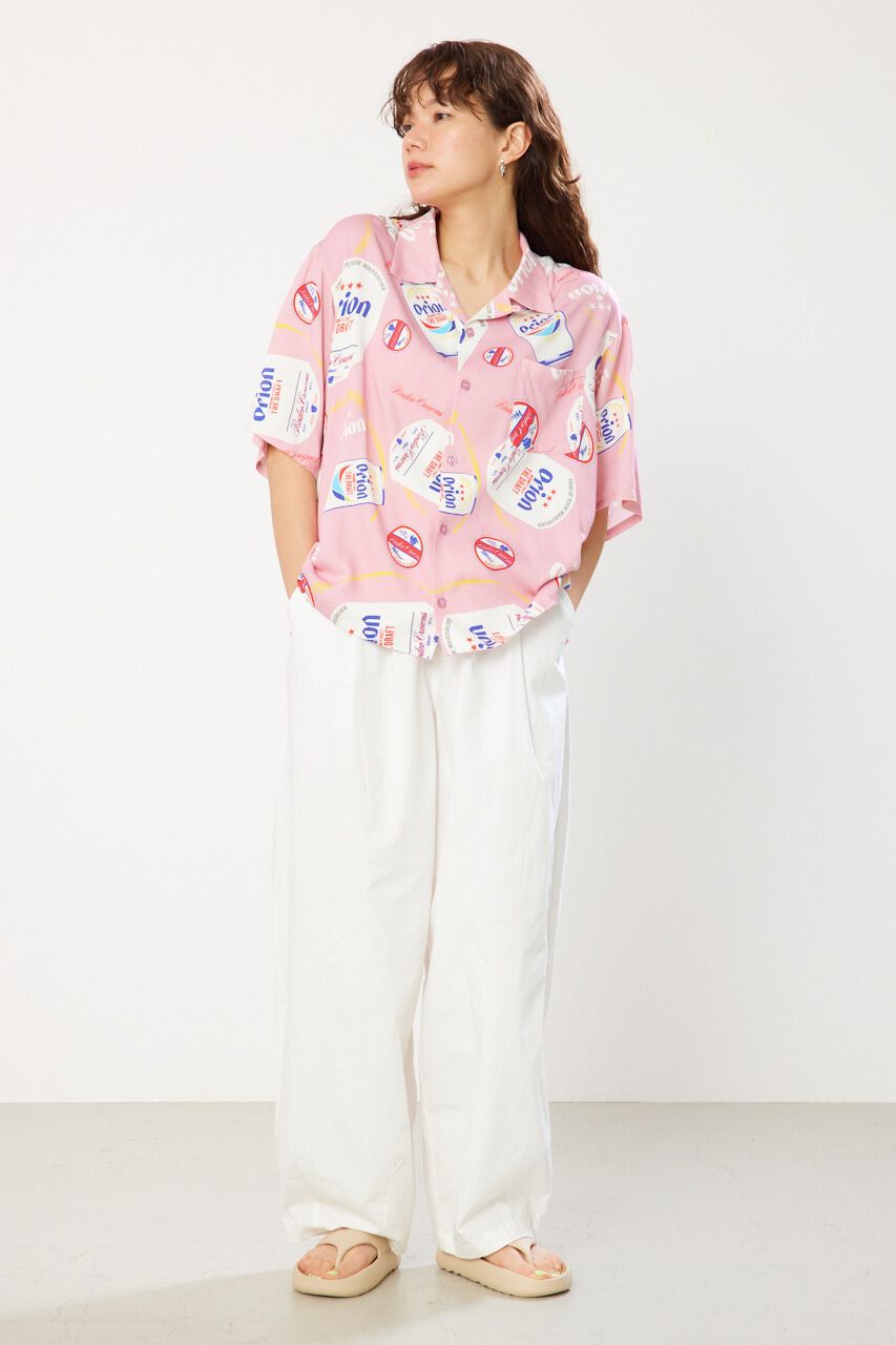 RODEO CROWNS「Orion Beer ｘRCSオープンカラーシャツ」|シャツ・ブラウス|