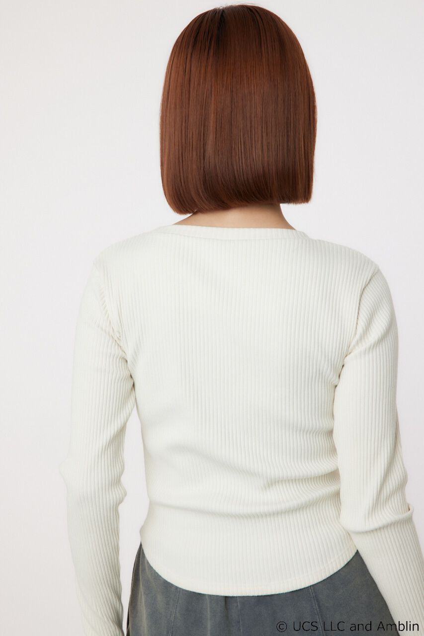 RODEO CROWNS「(BACK TO THE FUTURE)リブトップス」|Tシャツ・カットソー|