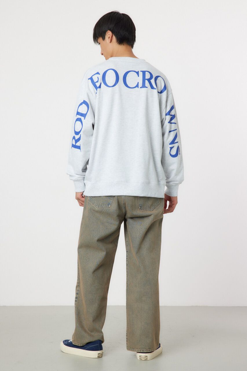 RODEO CROWNS「メンズバックロゴスウェット」|パーカー|