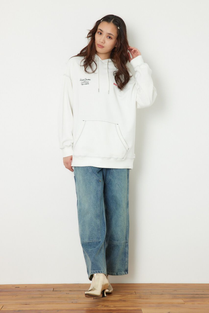 RODEO CROWNS「PAINTER パーカー」|パーカー|O/WHT1