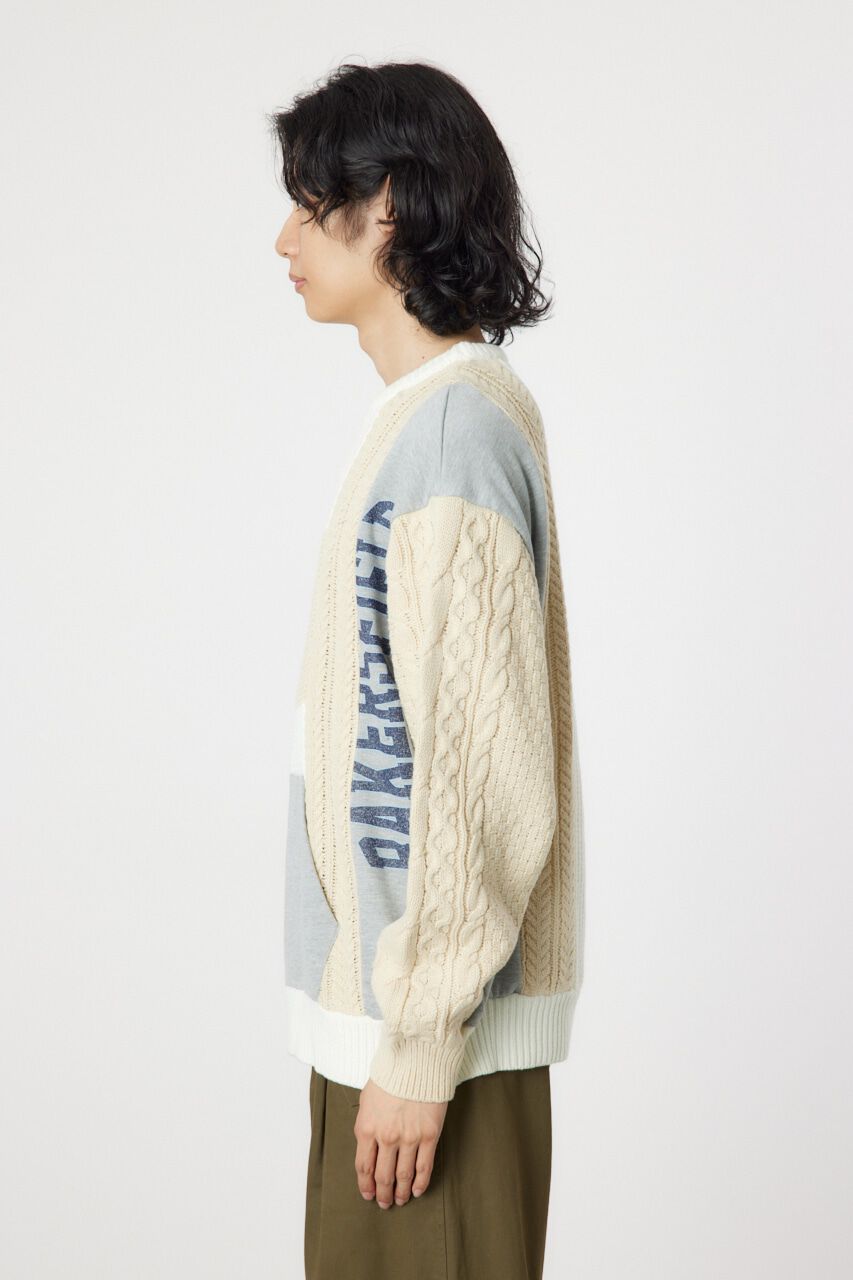 RODEO CROWNS「ニットカスタムcollegeトップス」|ニット・セーター|