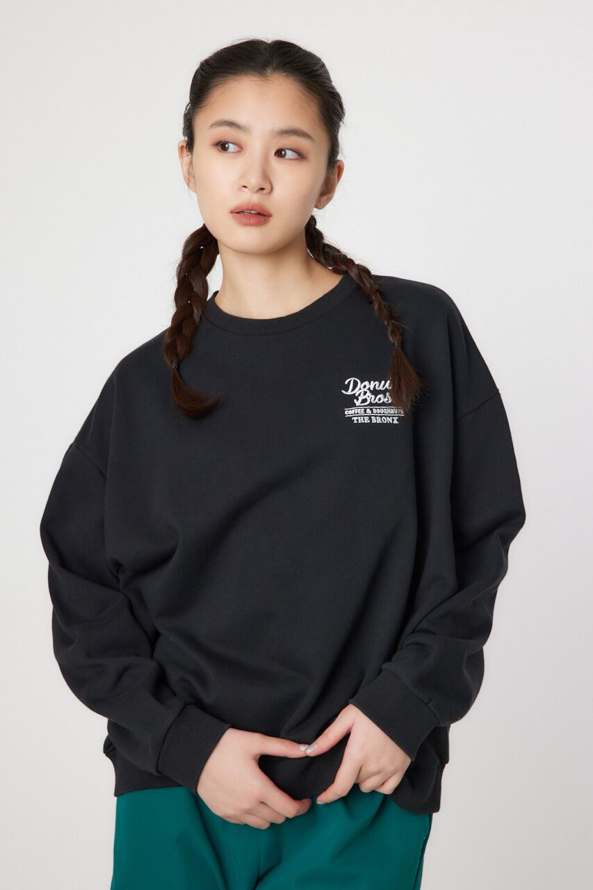 RODEO CROWNS「Donut Brosスウェットトップス」|パーカー|BLK