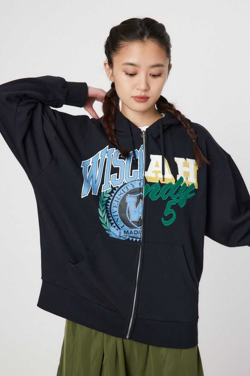 RODEO CROWNS「Custom College ジップパーカー」|パーカー|