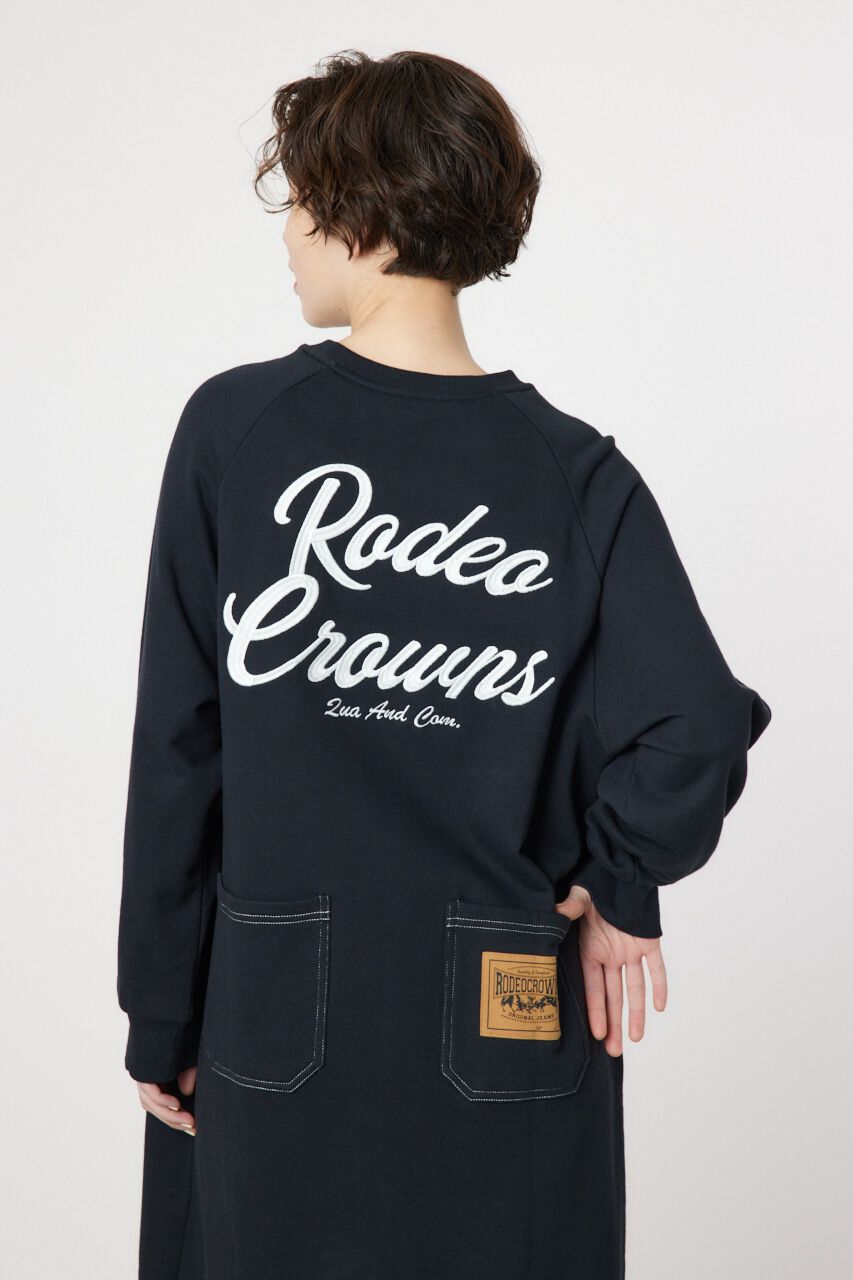 RODEO CROWNS「ラグランカラーステッチワンピース」|ワンピース|