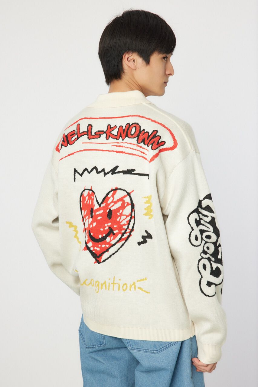 RODEO CROWNS「フリーパターンニットカーデ」|カーディガン|