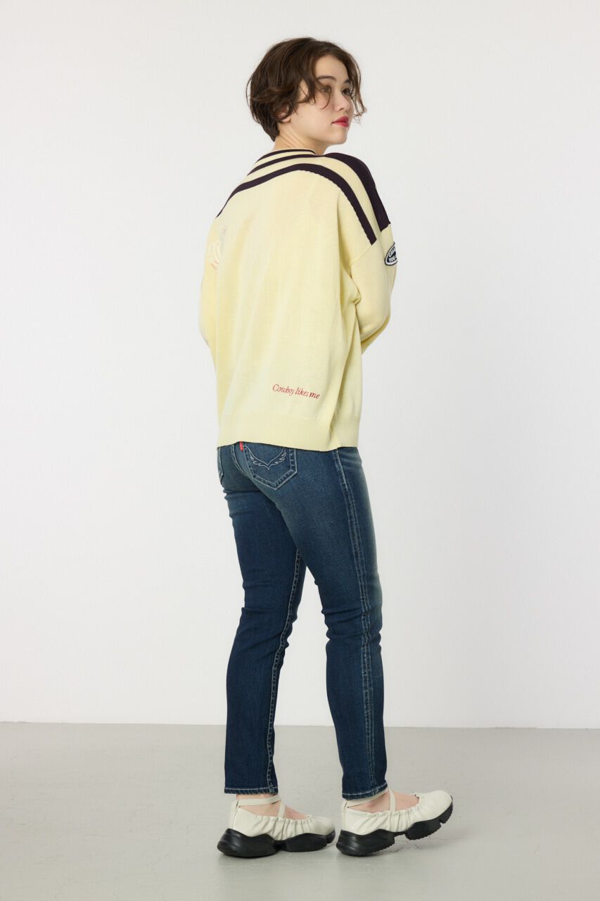 RODEO CROWNS「ワッペンニットカーディガン」|ニット・セーター|