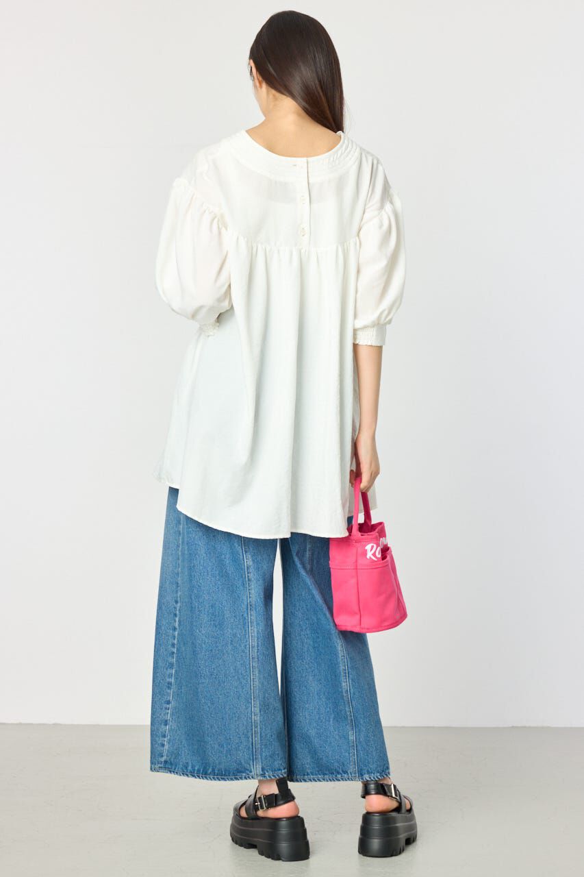 RODEO CROWNS「ギャザーチュニック2WAYブラウス」|シャツ・ブラウス|