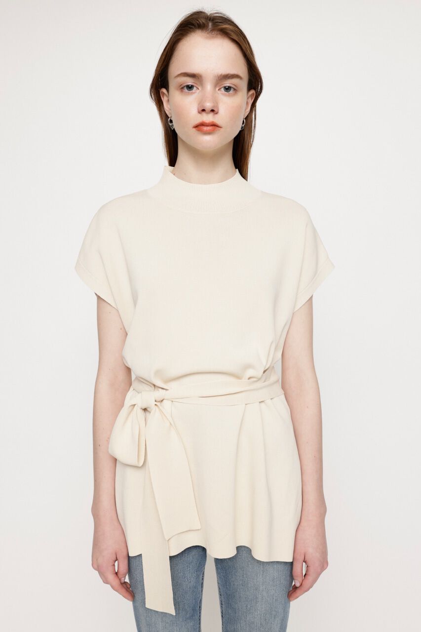SLY「WASHABLE WAIST BELT チュニック」|ニット・セーター|