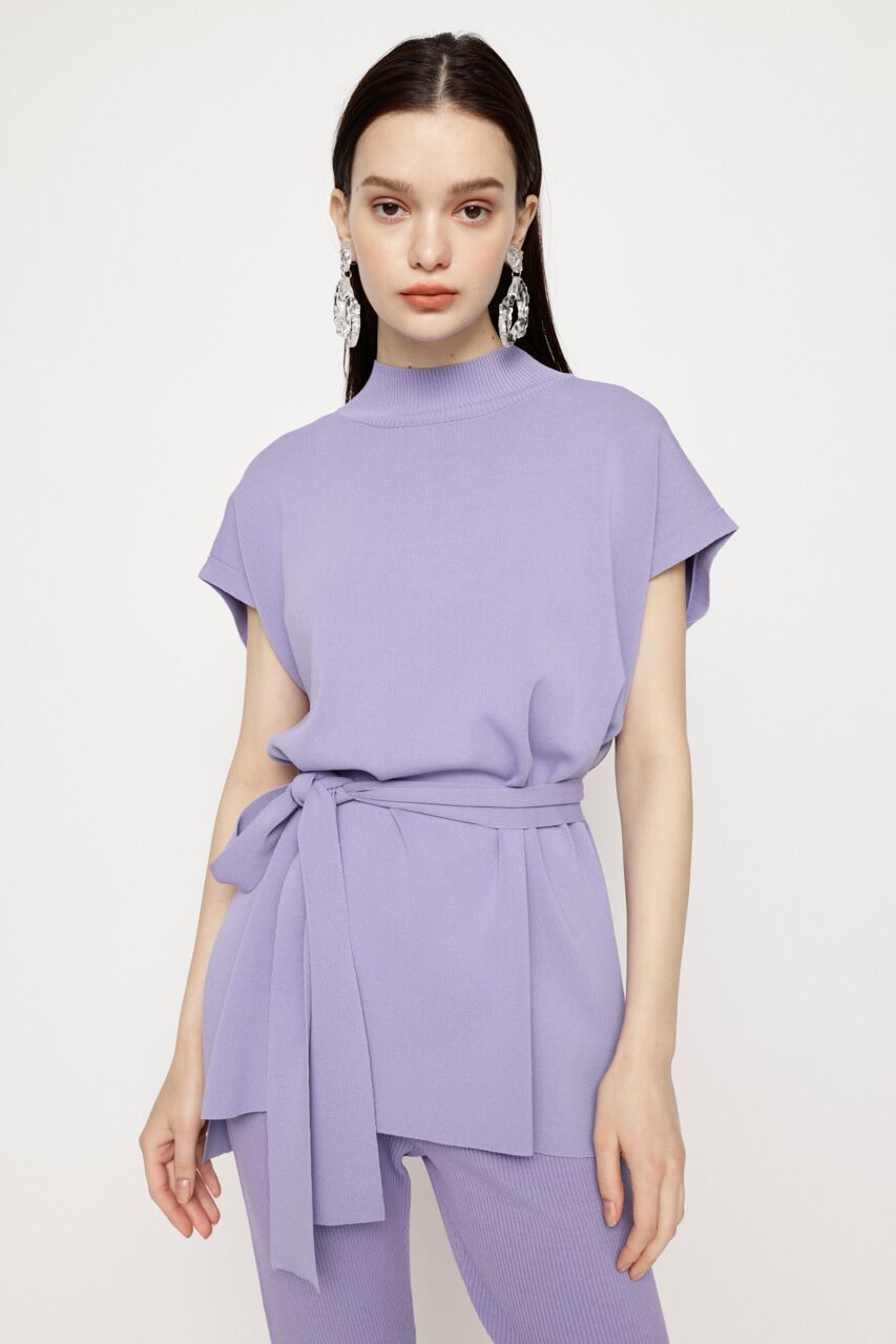 SLY「WASHABLE WAIST BELT チュニック」|ニット・セーター|