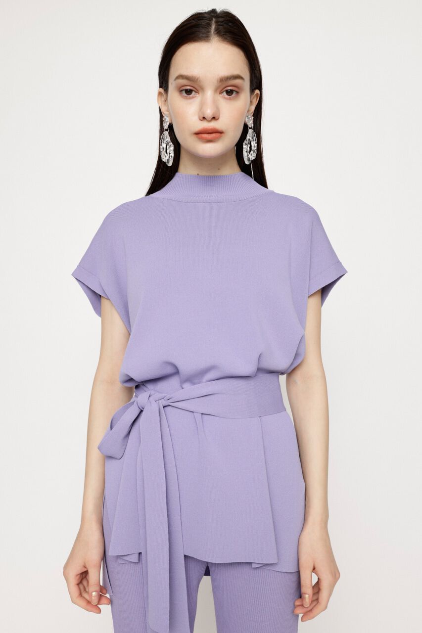 SLY「WASHABLE WAIST BELT チュニック」|ニット・セーター|