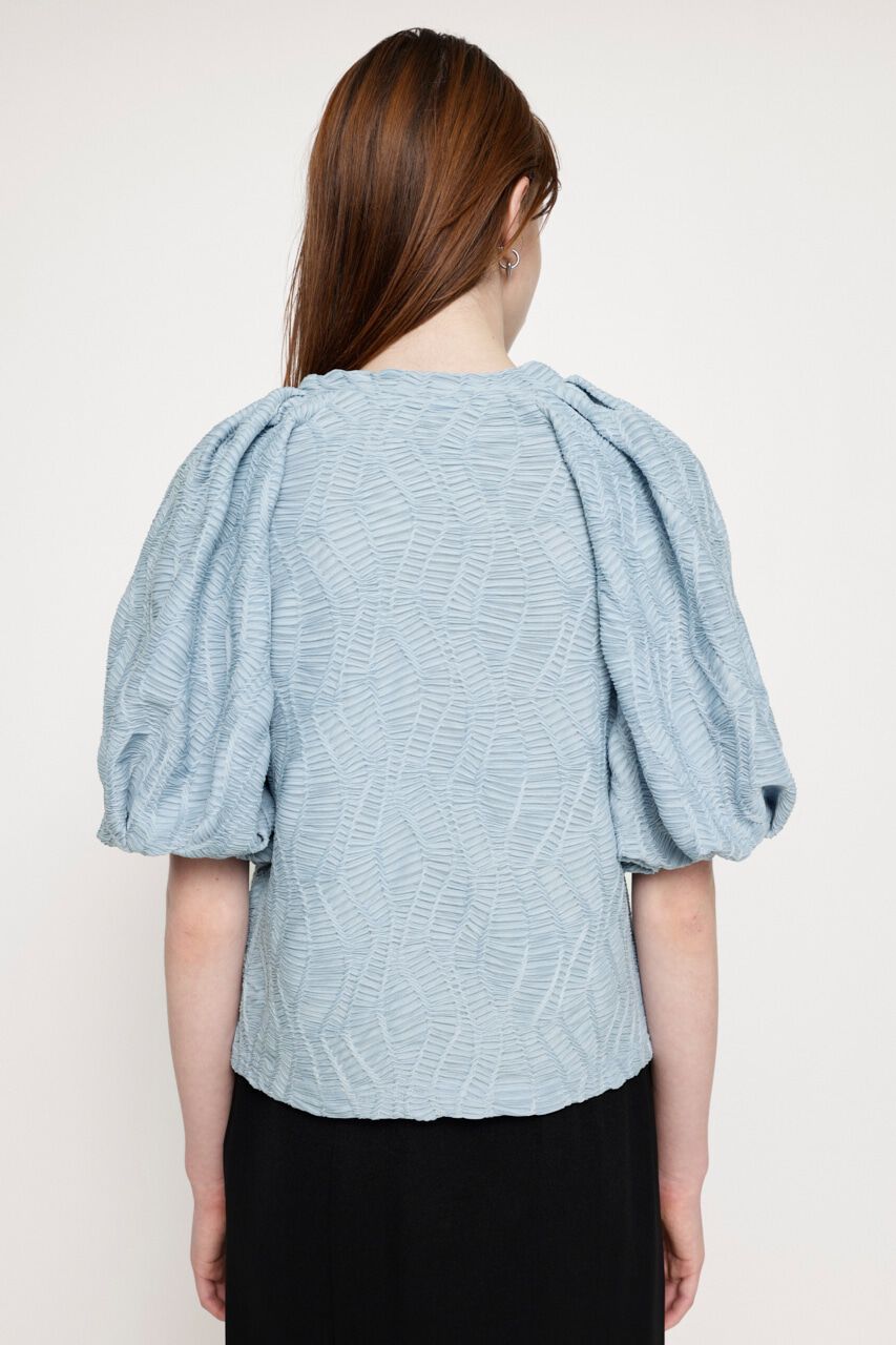 SLY「CUT LACE PUFF SLEEVE トップス」|Tシャツ・カットソー|