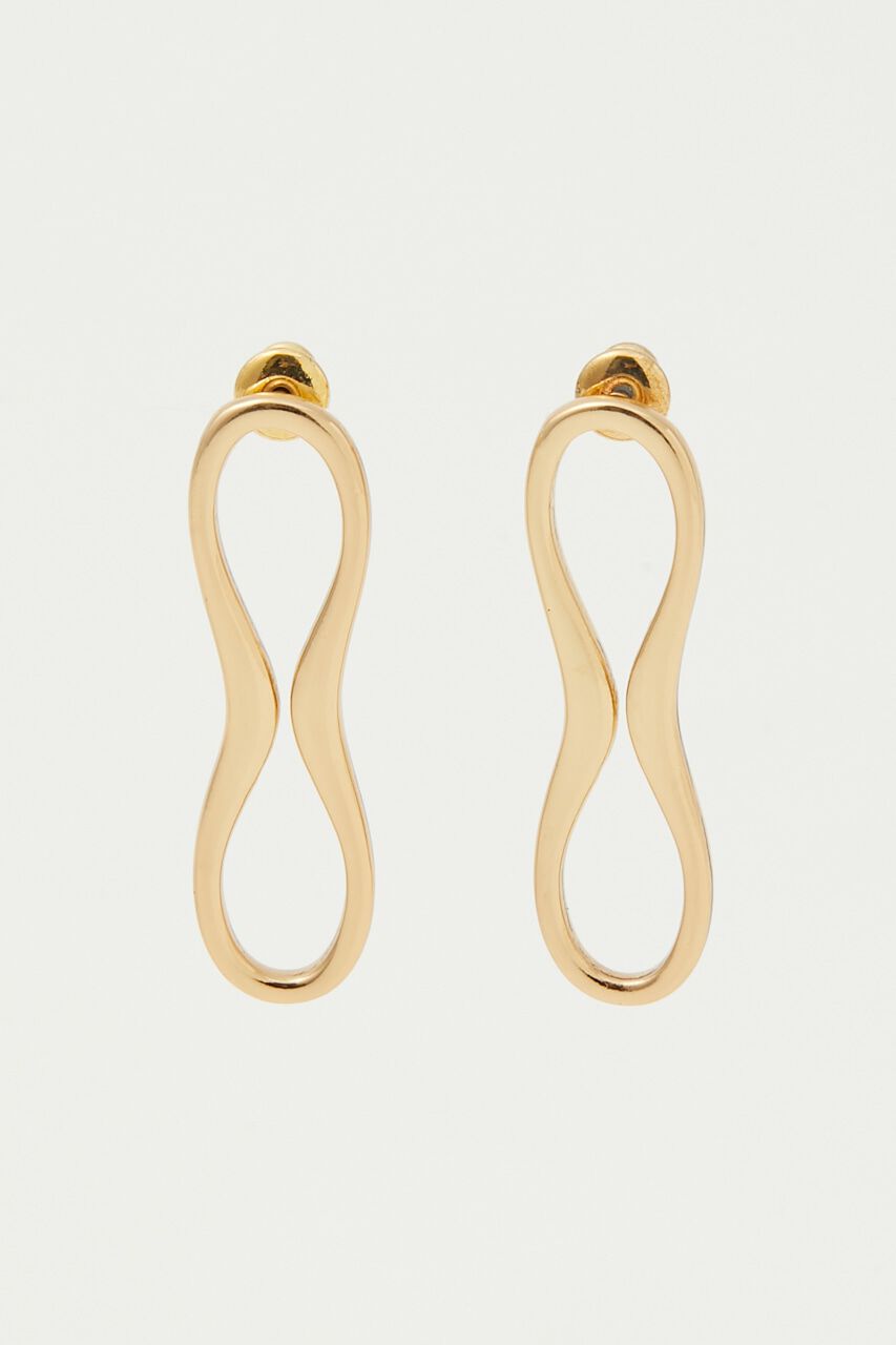 SLY「CURVE METAL ピアス」|ピアス|GLD
