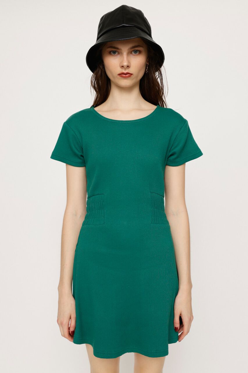 SLY「BACK LACE FLARE ワンピース」|ワンピース|