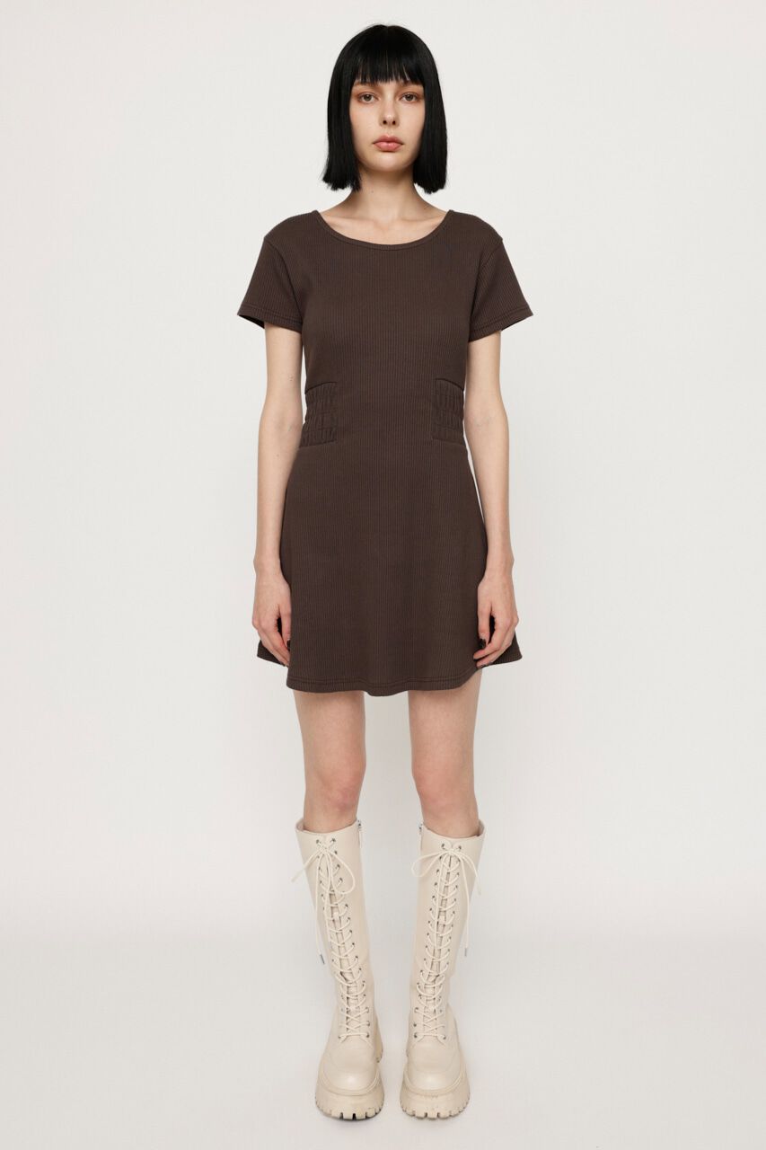 SLY「BACK LACE FLARE ワンピース」|ワンピース|D/BRN3