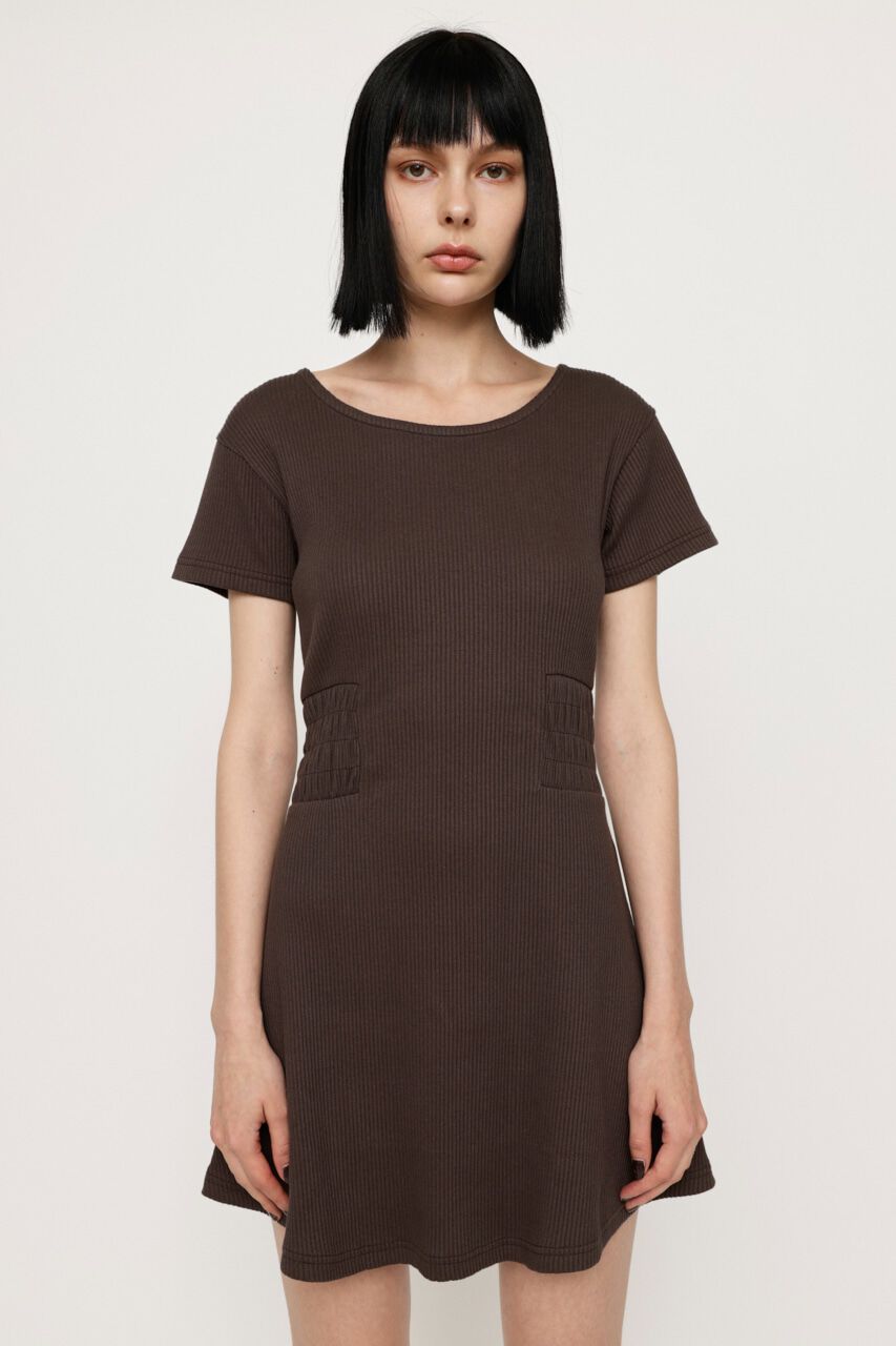 SLY「BACK LACE FLARE ワンピース」|ワンピース|