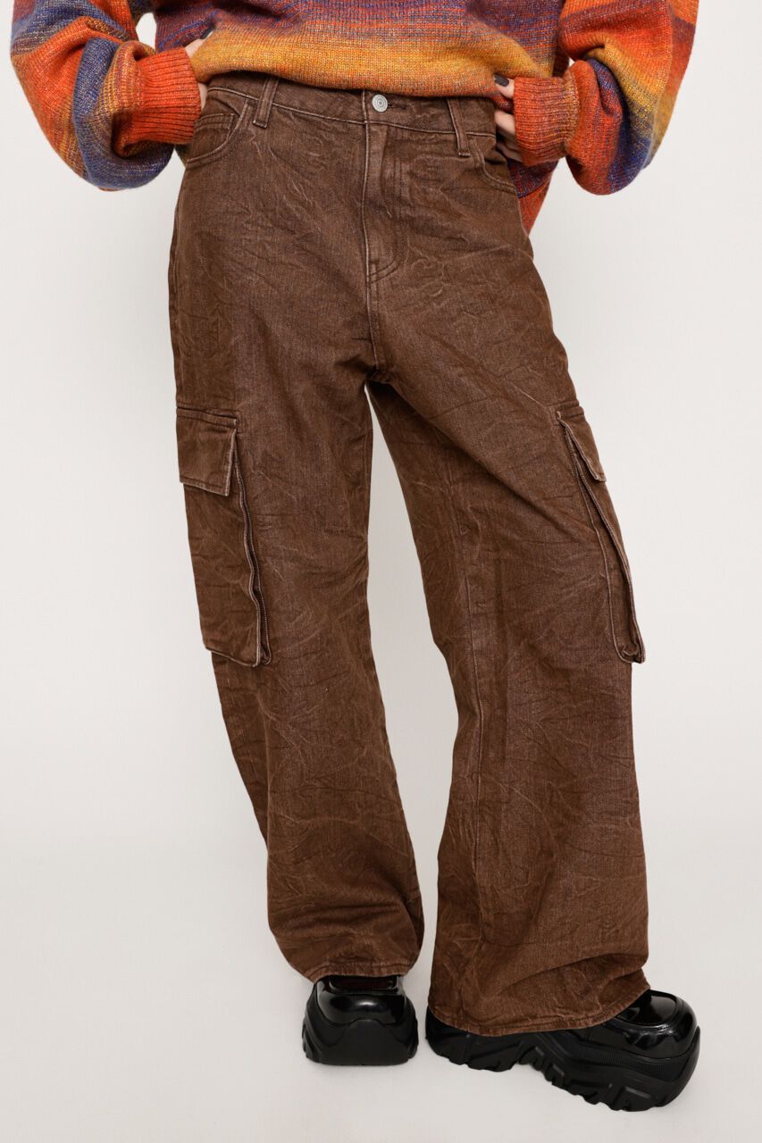 SLY「CRACK WASH LW DENIM PT-E」|デニム|