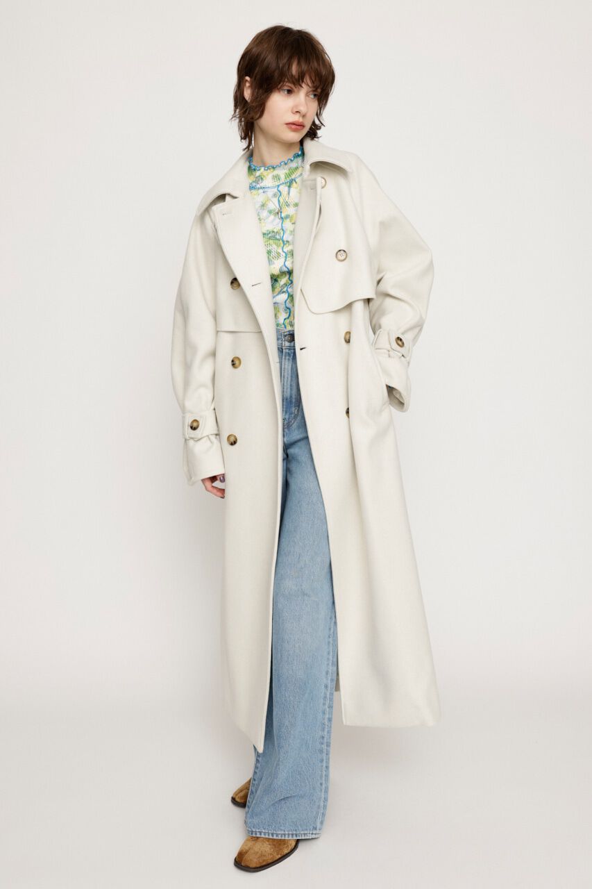 SLY「LAYERED FLAP BELTED コート」|その他|