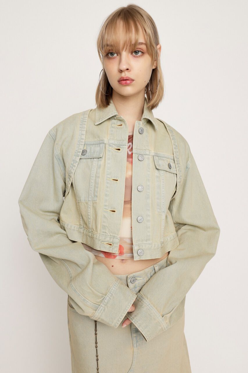 SLY「NOAH 2P DENIM JK-E」|デニムジャケット|