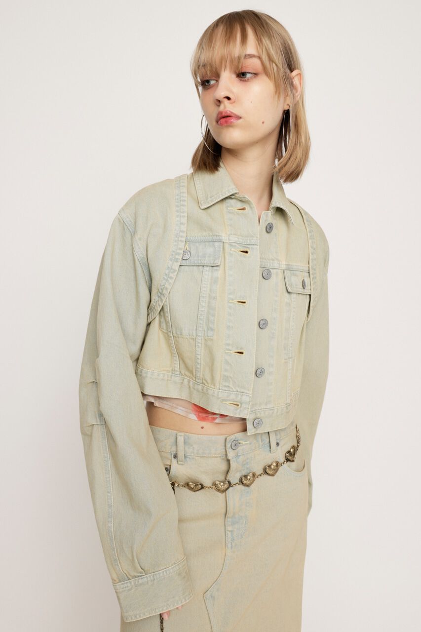 SLY「NOAH 2P DENIM JK-E」|デニムジャケット|