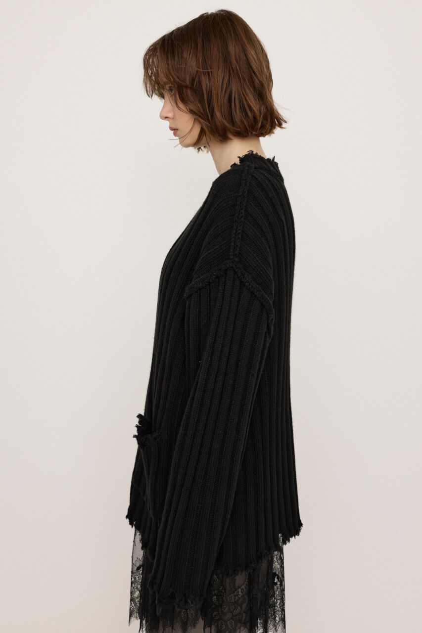 SLY「DAMAGED LG トップス」|ニット・セーター|