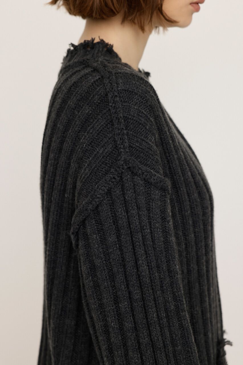 SLY「DAMAGED LG トップス」|ニット・セーター|