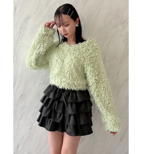 dazzlin「【SETUP】フリルミニスカート※セットアップ対応」|スカート|